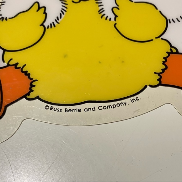 Vintage Russ Berrie Easter Bunny Chick Die Cut Plastic Suction Cup Window Clings - Picture 4 of 5